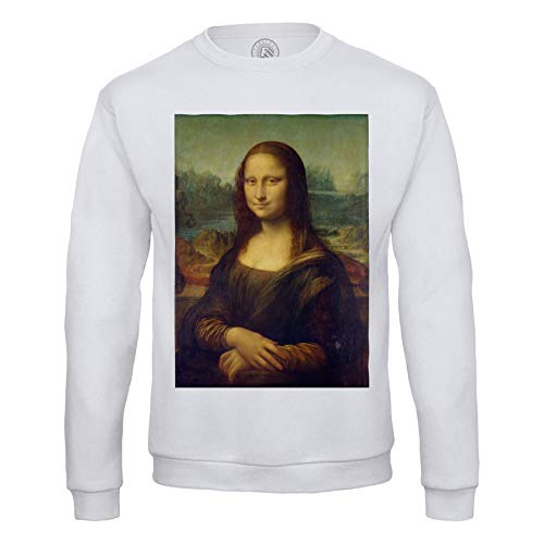 Fabulous Sweatshirt für Männer Die Mona Lisa Da Vinci Malerei Geschichte von Fabulous