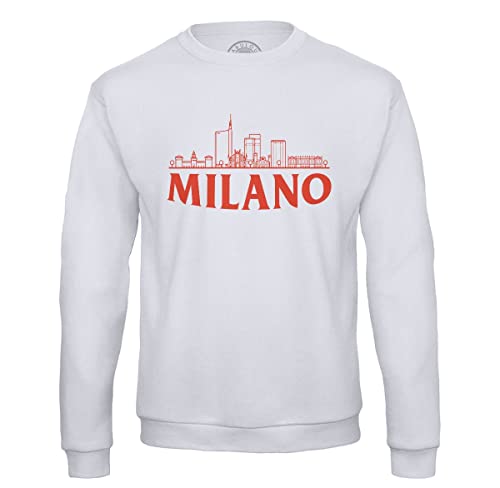 Fabulous Sweatshirt für Männer Milano Minimalist Mailand Italien Reisen Mode von Fabulous