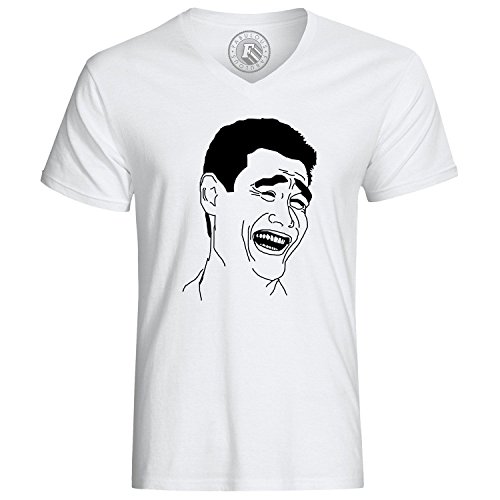 T-Shirt mit Yao Ming Meme Troll Face Fun von Fabulous
