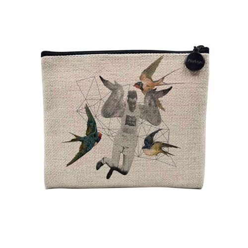 Tasche aus Leinen – Kollektion Creation Surrealistische Collage Art Surrealismus Skulptur Humor Ästhetik – Kosmetiktasche aus Leinen in Leinenoptik – Kulturbeutel – Geldbörse, Chicken Wings, 15 x 10 Tasche aus Leinen – Kollektion Creation Surrealistische Collage Art Surrealismus Skulptur Humor Ästhetik – Kosmetiktasche aus Leinen in Leinenoptik – Kulturbeutel – Geldbörse, Chicken Wings, 15 x 10 von Fabulous