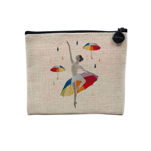 Tasche aus Leinen – Kollektion Creation Surrealistische Collage Art Surrealismus Skulptur Humor Ästhetik – Kosmetiktasche aus Leinen in Leinenoptik – Kulturbeutel – Geldbörse, Dancer Regenschirm, 15 x Tasche aus Leinen – Kollektion Creation Surrealistische Collage Art Surrealismus Skulptur Humor Ästhetik – Kosmetiktasche aus Leinen in Leinenoptik – Kulturbeutel – Geldbörse, Dancer Regenschirm, 15 x von Fabulous