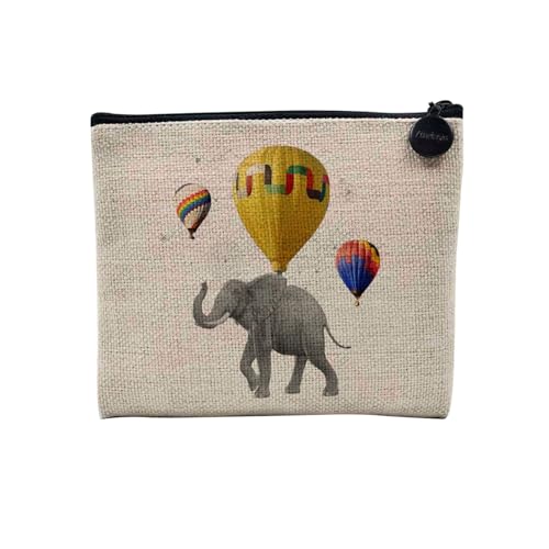 Tasche aus Leinen – Kollektion Creation Surrealistische Collage Art Surrealismus Skulptur Humor Ästhetik – Kosmetiktasche aus Leinen in Leinenoptik – Kulturbeutel – Geldbörse, Fliegender Elefant, 15 x Tasche aus Leinen – Kollektion Creation Surrealistische Collage Art Surrealismus Skulptur Humor Ästhetik – Kosmetiktasche aus Leinen in Leinenoptik – Kulturbeutel – Geldbörse, Fliegender Elefant, 15 x von Fabulous