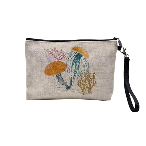 Tasche aus Leinen – Kollektion Creation Surrealistische Collage Art Surrealismus Skulptur Humor Ästhetik – Kosmetiktasche aus Leinen in Leinenoptik – Kulturbeutel – Geldbörse, Jelly, 23.5 x 15 cm, Tasche aus Leinen – Kollektion Creation Surrealistische Collage Art Surrealismus Skulptur Humor Ästhetik – Kosmetiktasche aus Leinen in Leinenoptik – Kulturbeutel – Geldbörse, Jelly, 23.5 x 15 cm, von Fabulous