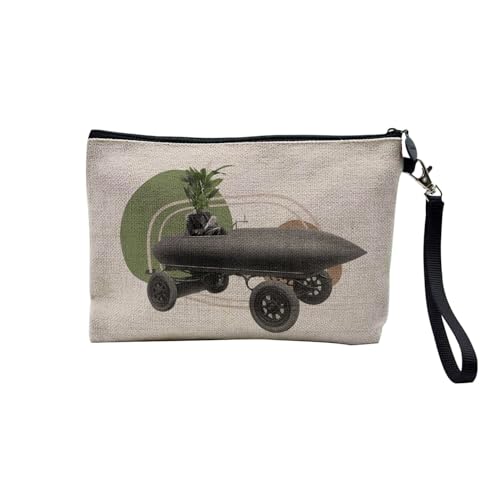 Tasche aus Leinen – Kollektion Creation Surrealistische Collage Art Surrealismus Skulptur Humor Ästhetik – Kosmetiktasche aus Leinen in Leinenoptik – Kulturbeutel – Geldbörse, Prototyp, 23.5 x 15 cm, Tasche aus Leinen – Kollektion Creation Surrealistische Collage Art Surrealismus Skulptur Humor Ästhetik – Kosmetiktasche aus Leinen in Leinenoptik – Kulturbeutel – Geldbörse, Prototyp, 23.5 x 15 cm, von Fabulous
