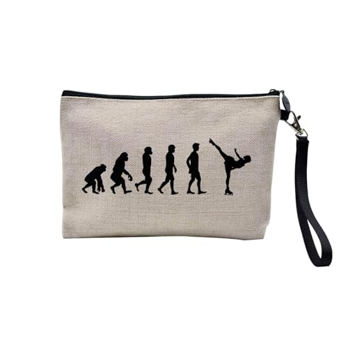 Tasche aus Leinen – Kollektion Parodie Evolution des Mannes Leidenschaft Sport Freizeit Musikinstrument Musik – Kosmetiktasche aus Leinen in Leinenoptik – Kulturbeutel – Geldbörse, Eiskunstlauf, 23.5 Tasche aus Leinen – Kollektion Parodie Evolution des Mannes Leidenschaft Sport Freizeit Musikinstrument Musik – Kosmetiktasche aus Leinen in Leinenoptik – Kulturbeutel – Geldbörse, Eiskunstlauf, 23.5 von Fabulous