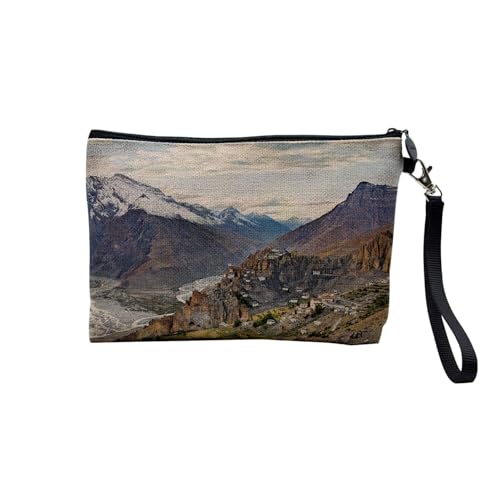 Tasche aus Leinen – Kollektion Plus Schöne Fotos von Indien Skulptur Kultur Reise Landschaft Stadt – Kosmetiktasche aus Leinen in Leinenoptik – Kulturbeutel – Geldbörse, Buddhistisches Kloster, 23.5 x Tasche aus Leinen – Kollektion Plus Schöne Fotos von Indien Skulptur Kultur Reise Landschaft Stadt – Kosmetiktasche aus Leinen in Leinenoptik – Kulturbeutel – Geldbörse, Buddhistisches Kloster, 23.5 x von Fabulous