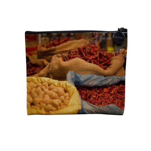 Tasche aus Leinen – Kollektion Plus Schöne Fotos von Indien Skulptur Kultur Reise Landschaft Stadt – Kosmetiktasche aus Leinen in Leinenoptik – Kulturbeutel – Geldbörse, Chili Gewürze, 15 x 10 cm, Tasche aus Leinen – Kollektion Plus Schöne Fotos von Indien Skulptur Kultur Reise Landschaft Stadt – Kosmetiktasche aus Leinen in Leinenoptik – Kulturbeutel – Geldbörse, Chili Gewürze, 15 x 10 cm, von Fabulous