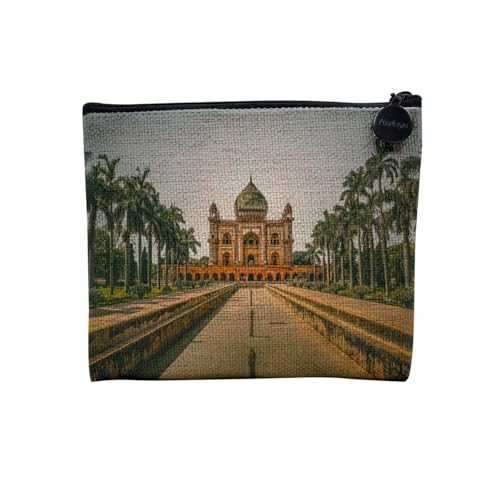 Tasche aus Leinen – Kollektion Plus Schöne Fotos von Indien Skulptur Kultur Reise Landschaft Stadt – Kosmetiktasche aus Leinen in Leinenoptik – Kulturbeutel – Geldbörse, Saadarjung Grab, 15 x 10 cm, Tasche aus Leinen – Kollektion Plus Schöne Fotos von Indien Skulptur Kultur Reise Landschaft Stadt – Kosmetiktasche aus Leinen in Leinenoptik – Kulturbeutel – Geldbörse, Saadarjung Grab, 15 x 10 cm, von Fabulous