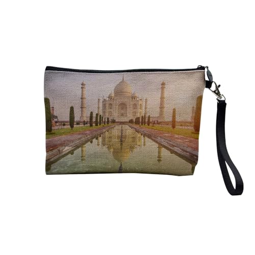 Tasche aus Leinen – Kollektion Plus Schöne Fotos von Indien Skulptur Kultur Reise Landschaft Stadt – Kosmetiktasche aus Leinen in Leinenoptik – Kulturbeutel – Geldbörse, Taj Mahal 2, 23.5 x 15 cm, Tasche aus Leinen – Kollektion Plus Schöne Fotos von Indien Skulptur Kultur Reise Landschaft Stadt – Kosmetiktasche aus Leinen in Leinenoptik – Kulturbeutel – Geldbörse, Taj Mahal 2, 23.5 x 15 cm, von Fabulous