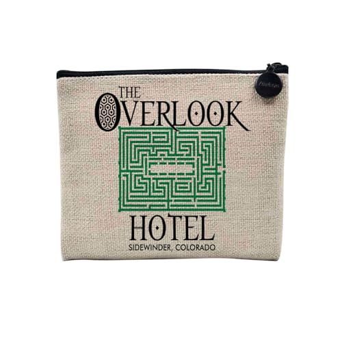 Tasche aus Leinen – The Overlook Hotel Geek Spiele Video Film – Kosmetiktasche aus Leinen in Leinenoptik – Geldbörse – 15 x 10 cm, leinen, 15 x 10 cm, Kosmetiktasche von Fabulous