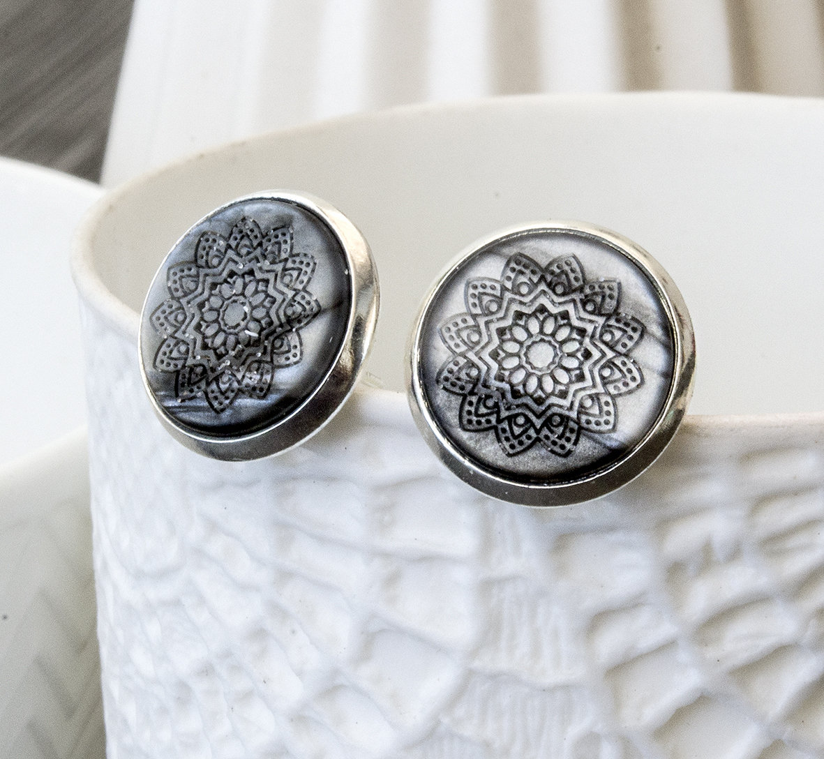 Geometrisch Ohrstecker Mit Muster Boho Geometrisch Ohrstecker Mit Muster Boho von FabulousFunkys