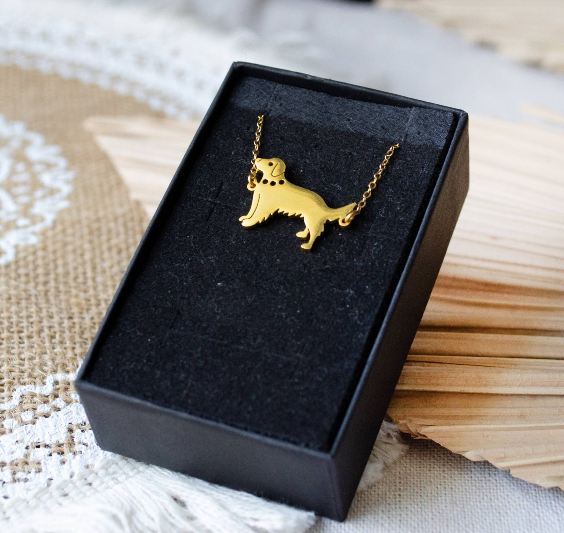 Hunde Kette - Golden Retriever Labrador Geschenk Dog Hund Tier von FabulousFunkys