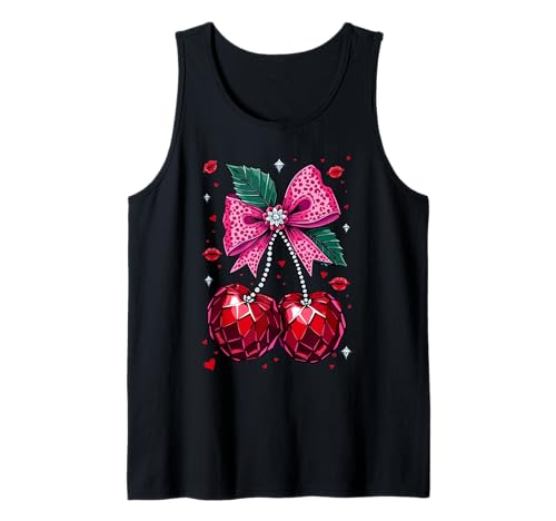 Glam Luxe Kirschen Tank Top Glam Luxe Kirschen Tank Top von FabulousKeepsakes