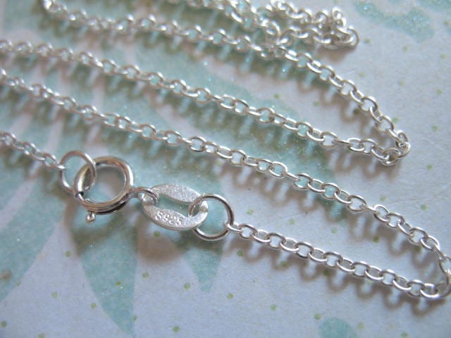 Fertig, Kette 24 Zoll, 925 Sterling Silber, Dicke Kabel, 2 X 1.5 Mm, Gemacht, Großhandel Solo D201.24 Hp von FabulousRocks