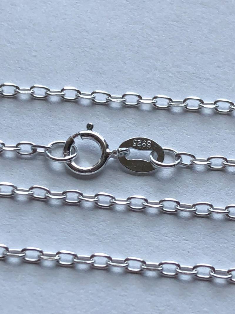 Fertige Kette, Sterling Silber Kabelkette, 1 Stück, 16 Oder 18 Zoll, Schweres Gezogenes Kabel, 2.5x1.7 Mm, Schmuckzubehör D601.d von FabulousRocks