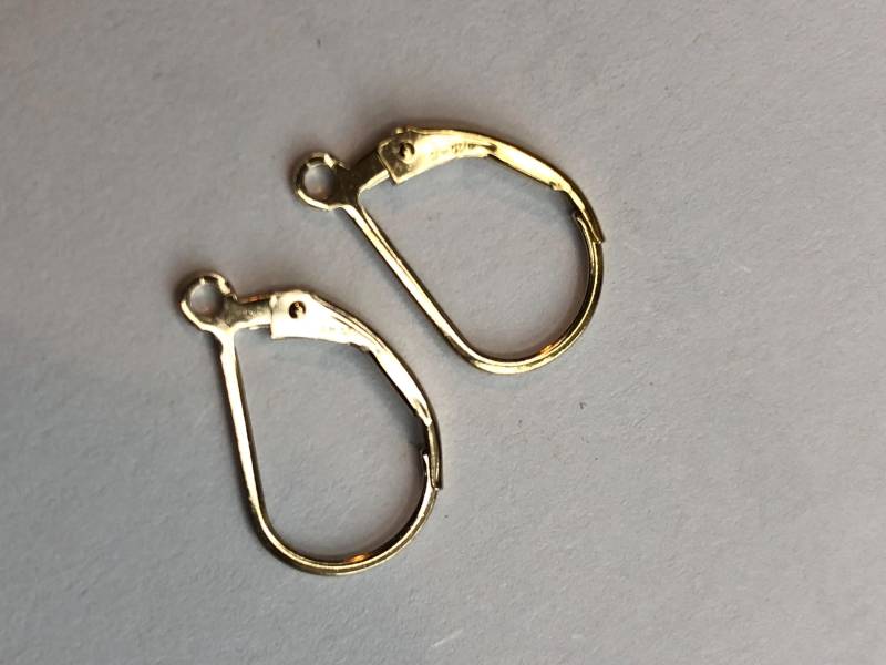 Grosshandel Brisur Ohrringe Lever Back Ohrhaken/14K Gold Fill Schmuck Ohrring Zubehör 14 X 9 Mm Solo Me von FabulousRocks