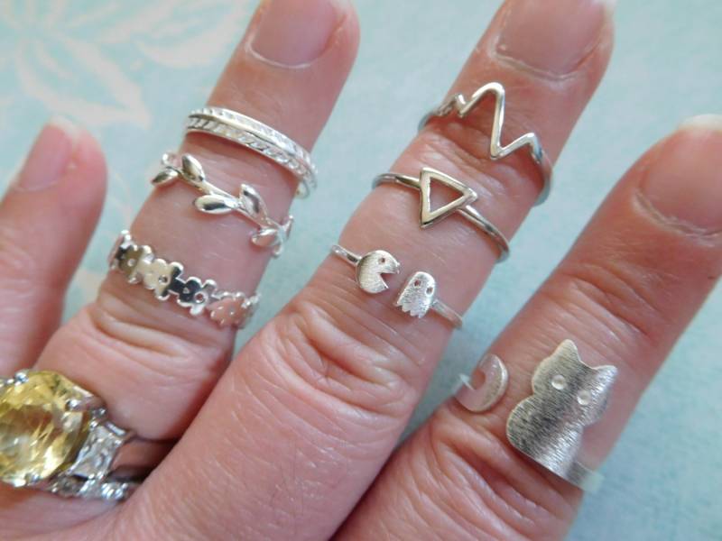 Handgemachter Midi-Ring Aus Sterlingsilber von FabulousRocks