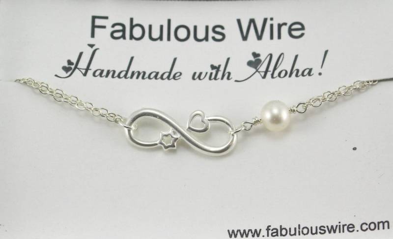 Unendlich Herzen Sterne Armband, Infinity Mit Herz Und Stern Schmuck, Starten Liebe Freundschaft Schmuck Y073 von FabulousWire