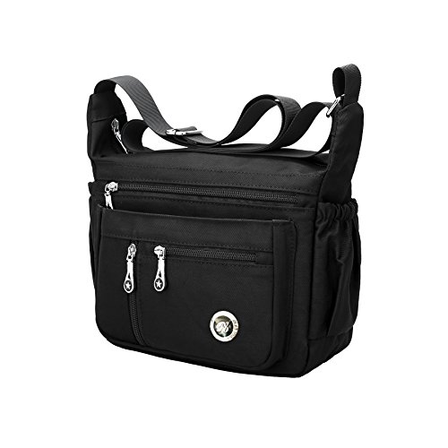 Fabuxry damen geldbörsen und handtaschen schultercrossbody beutel der messenger bags mittel schwarz Fabuxry damen geldbörsen und handtaschen schultercrossbody beutel der messenger bags mittel schwarz von Fabuxry