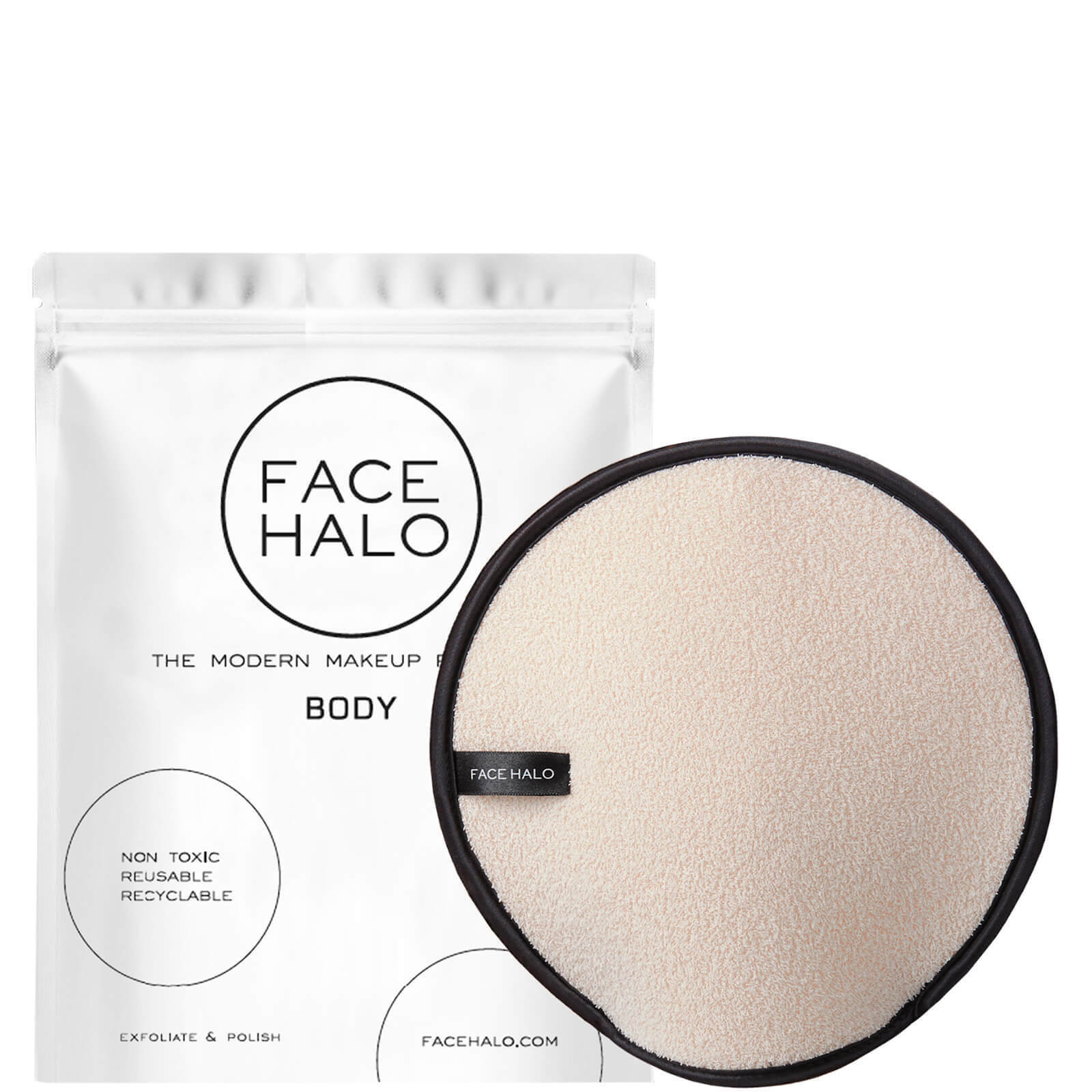 Face Halo Exfoliate and Polish Body Mitt von Face Halo