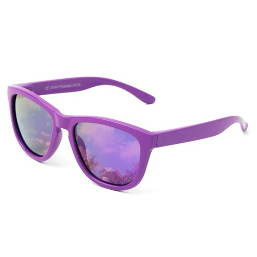 Face Shadow Sonnenbrille Kinder Polarisiert 2-6 Jahre Mädchen Jugendliche Jungen Kleinkind UV400 Schutz Leicht von Face Shadow