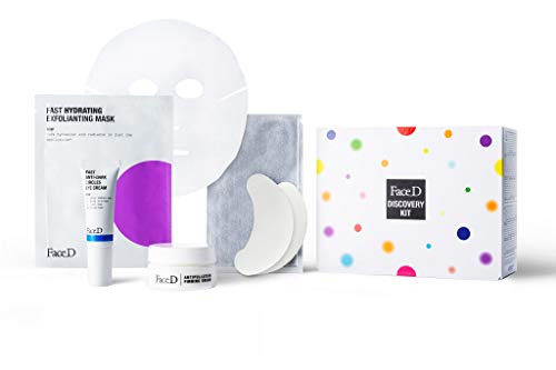 Face D | Patch zum Verfestigen der Poren, Set 4 Wangen-Pads + 4 T-Pad von FaceD