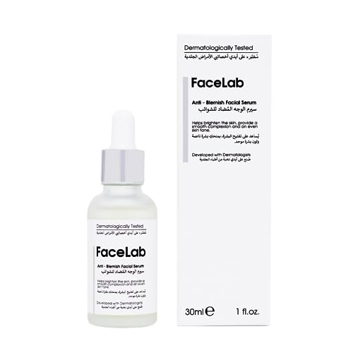 FaceLab Anti Pigmentflecken Gesichtsserum - Hautaufheller Feuchtigkeitsserum für Unreine Haut mit Niacinamide und Peptide, Gesichtspflege für Männer und Frauen | 30 Ml. FaceLab Anti Pigmentflecken Gesichtsserum - Hautaufheller Feuchtigkeitsserum für Unreine Haut mit Niacinamide und Peptide, Gesichtspflege für Männer und Frauen | 30 Ml. von FaceLab