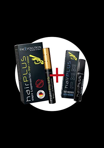 Facevolution Hairplus Classic 4,5ml + Facevolution XXL Lash Mascara 3ml GRATIS (SET) von FaceVolution