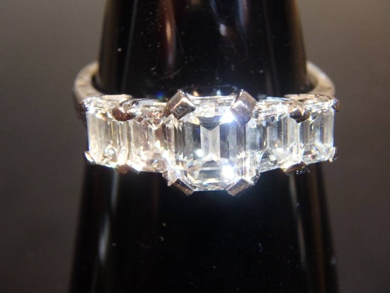 Diamant-Ring-Weiß-Gold von FacetCutterDesigns