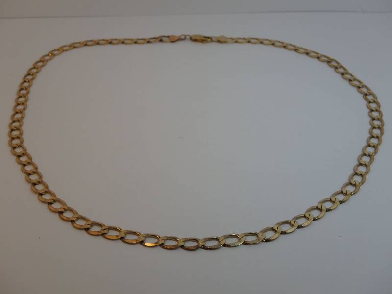 Gold Kette 18 Zoll von FacetCutterDesigns