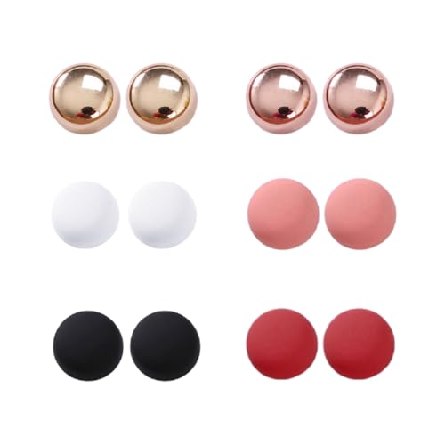 6 Paar modische Hijab-Brosche magnetische Metallknöpfe Kleidung Stirnband Clip Schal Hut Verschluss Dekoration für Frauen, Metall 6 Paar modische Hijab-Brosche magnetische Metallknöpfe Kleidung Stirnband Clip Schal Hut Verschluss Dekoration für Frauen, Metall von FackLOxc