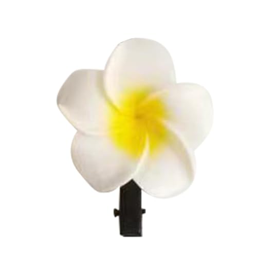 Auffällige Blumen-Haarspange mit realistischem Blumendesign, geeignet für verschiedene Altersgruppen und Anlässe von FackLOxc