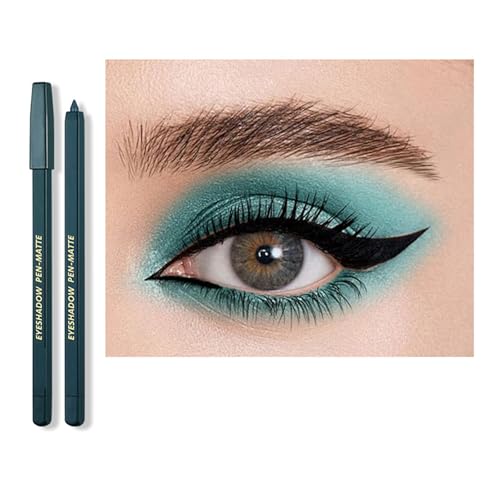 Bleistift Farbenfrohe Perlen Augenliner Metallische Glitzer Gefärbte Gel Leckschatten Stift Make Up Stifte von FackLOxc