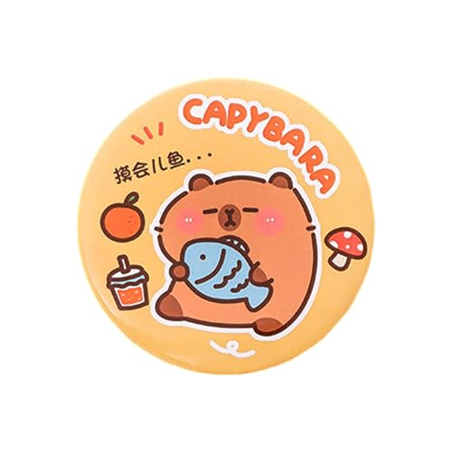 Cartoon Make Up Mirrour Reise Kosmetischer Spiegel Kompakter Waschtisch Spiegel Tragbarer Brieftasche Spiegel Taschenspiegel Kinder Erwachsene von FackLOxc