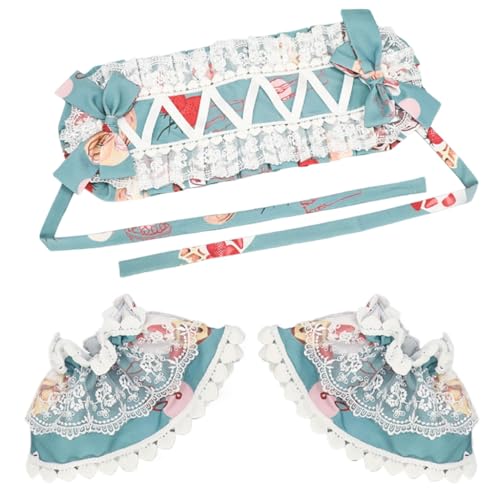 Elegantes japanisches Spitzenhaarband, Armstulpen für Damen, modische Maskeraden, Party-Kopf-Accessoires Elegantes japanisches Spitzenhaarband, Armstulpen für Damen, modische Maskeraden, Party-Kopf-Accessoires von FackLOxc