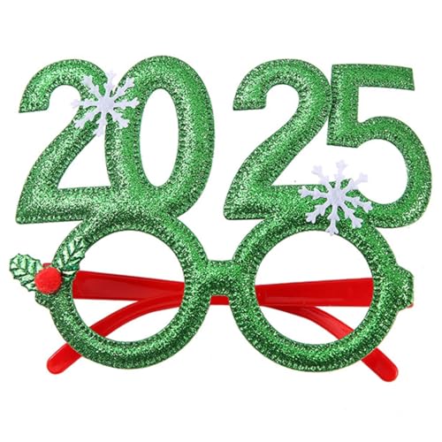 FackLOxc 2025 Stirnband Brille Foto Requisiten Cartoon Brille Party Papier 2025 für Neujahrsbühne FackLOxc 2025 Stirnband Brille Foto Requisiten Cartoon Brille Party Papier 2025 für Neujahrsbühne von FackLOxc