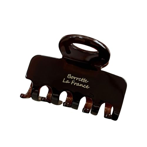 FackLOxc Acrylhaarclip Einfaches Haar Barrette Haarschmuck Clip Stylish Headwear Haardekorationen Geeignet Für Frisuren Styling von FackLOxc