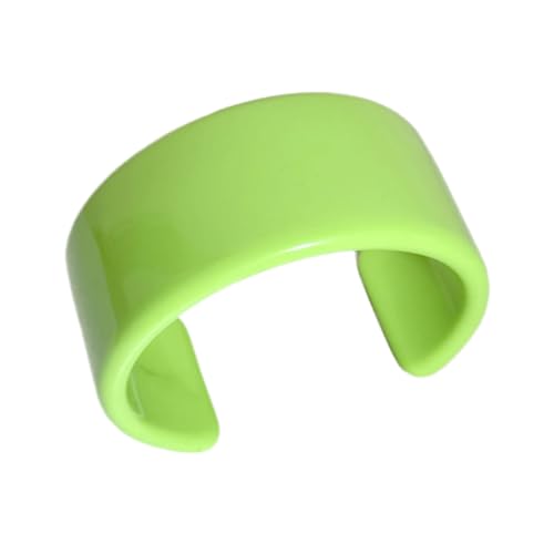FackLOxc Buntes Harz Acryl Open Armreifen Für Frauen Geometrische Weitmanschette Armbänder Indische Party Schmuck Statement Stücke Indischer Party Schmuck von FackLOxc