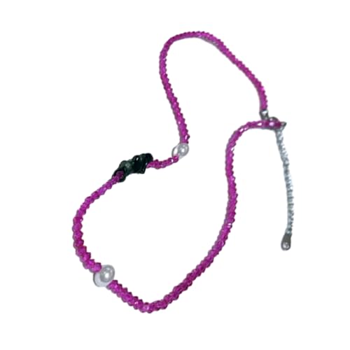 FackLOxc Elegante Perlen-Halskette, modische Perlen, Armband, Perlen, trendiger Halsschmuck, Handgelenkschmuck für den täglichen Gebrauch, Perlen/Perlen FackLOxc Elegante Perlen-Halskette, modische Perlen, Armband, Perlen, trendiger Halsschmuck, Handgelenkschmuck für den täglichen Gebrauch, Perlen/Perlen von FackLOxc