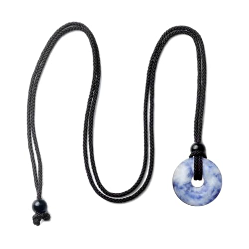 FackLOxc Fashion Trend Kristall Achat Anhänger Schlüsselbeinkette Temperament Einfache Kalt Verstellbare Schnalle Halskette, Kristall-Achat-Stein FackLOxc Fashion Trend Kristall Achat Anhänger Schlüsselbeinkette Temperament Einfache Kalt Verstellbare Schnalle Halskette, Kristall-Achat-Stein von FackLOxc