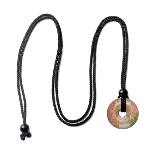 FackLOxc Fashion Trend Kristall Achat Anhänger Schlüsselbeinkette Temperament Einfache Kalt Verstellbare Schnalle Halskette, Kristall-Achat-Stein FackLOxc Fashion Trend Kristall Achat Anhänger Schlüsselbeinkette Temperament Einfache Kalt Verstellbare Schnalle Halskette, Kristall-Achat-Stein von FackLOxc