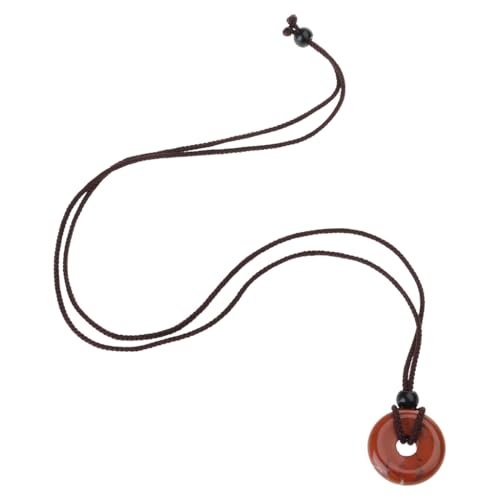 FackLOxc Fashion Trend Kristall Achat Anhänger Schlüsselbeinkette Temperament Einfache Kalt Verstellbare Schnalle Halskette, Kristall-Achat-Stein FackLOxc Fashion Trend Kristall Achat Anhänger Schlüsselbeinkette Temperament Einfache Kalt Verstellbare Schnalle Halskette, Kristall-Achat-Stein von FackLOxc