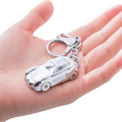 Functional Alloy Car Model Modellschlüsselbund Praktischer Legierungsauto Keyring Anhängercharm Zum Hinzufügen Von Zauber Zu Taschen Und Rucksäcken von FackLOxc