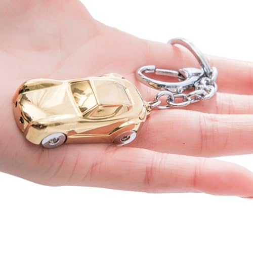 Functional Alloy Car Model Modellschlüsselbund Praktischer Legierungsauto Keyring Anhängercharm Zum Hinzufügen Von Zauber Zu Taschen Und Rucksäcken von FackLOxc
