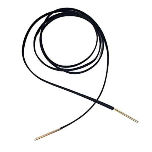 FackLOxc Halskette mit langem Seil, Halsband, Halsband, für Damen und Mädchen, Party-Schmuck, Ornament, Samtband von FackLOxc