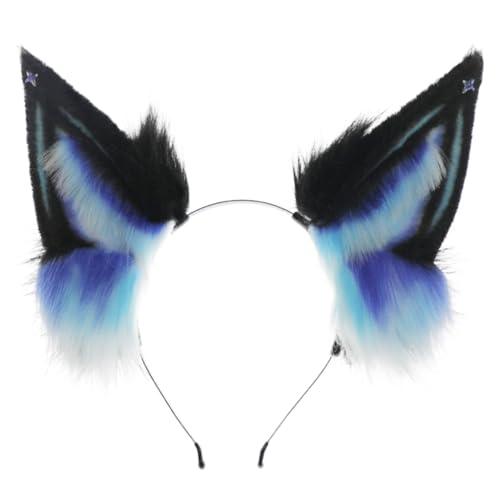 FackLOxc Handgefertigtes Wolfsohr-Stirnband, Anime-Stirnband, Maskeraden, Kostüm, Kopfbedeckung, weibliche Teenager, Cosplay, Verkleidungen, Haardekorationen FackLOxc Handgefertigtes Wolfsohr-Stirnband, Anime-Stirnband, Maskeraden, Kostüm, Kopfbedeckung, weibliche Teenager, Cosplay, Verkleidungen, Haardekorationen von FackLOxc