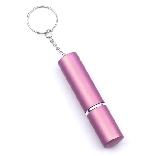 FackLOxc Metall Parfums Probe Flasche Schlüsselbund Metallanhänger Keyrings Auto Bag Schlüsselinhaber Frauen Männer Kinder Geburtstag Geschenk von FackLOxc