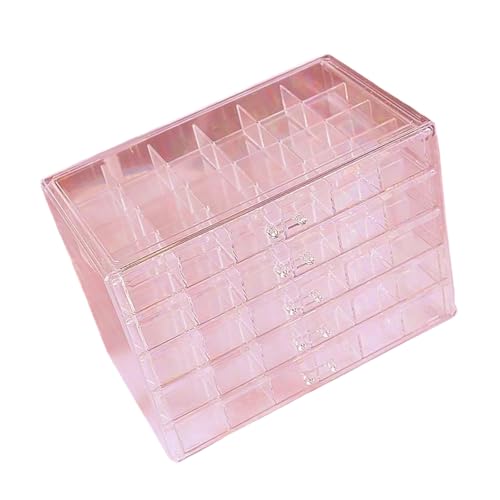 FackLOxc Moderner Schmuck Box Multi Layer 120 Grids Schmuckhalter Für Frauen Modische Accessoires Lagerbehälter von FackLOxc