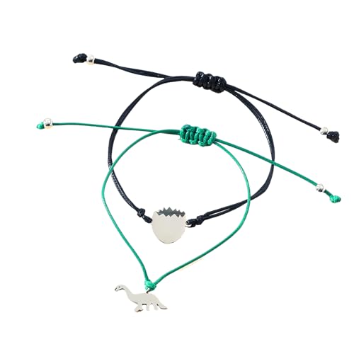 FackLOxc Muttertochter Matching Dinosaurier Eier Armbänder Symbolisieren Wachstum Und Bindung Für Geschenk Des Muttertags von FackLOxc