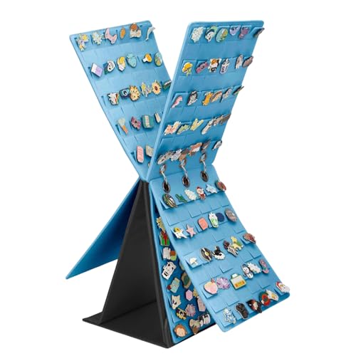 FackLOxc Vielseitiger Robuster Filzstift Display Stand Space Space Effiziente Rotatierhalter Zubehör Für Schreibtisch Und Theken Pin Sammel Organisatoren von FackLOxc